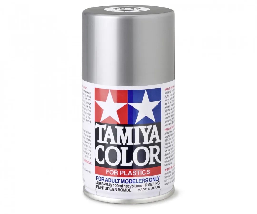 Tamiya TS-17 Aluminium Silver Acryl Spray 100ml