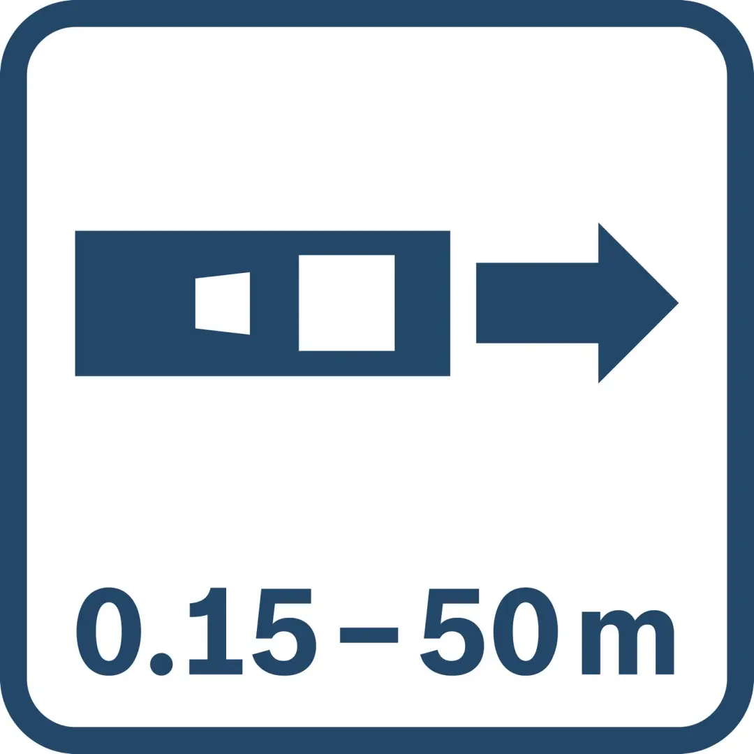 Bosch Professional GLM 50-21 Laserafstandsmeter - 0601075300 - afbeelding 2 van 6