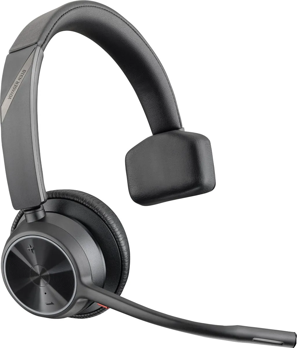 HP Poly Voyager 4310 Headset - Zwart - afbeelding 6 van 6