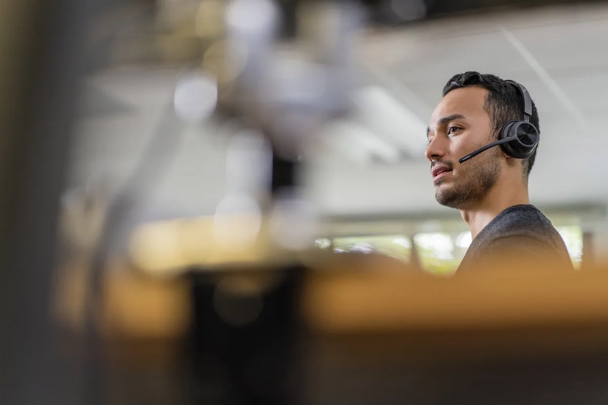 HP Poly Voyager 4310 Headset - Zwart