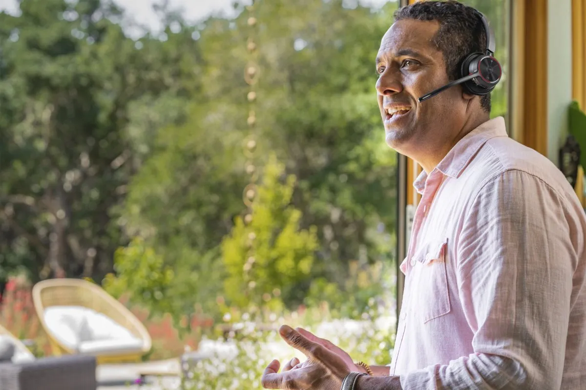 HP Poly Voyager 4310 Headset - Zwart