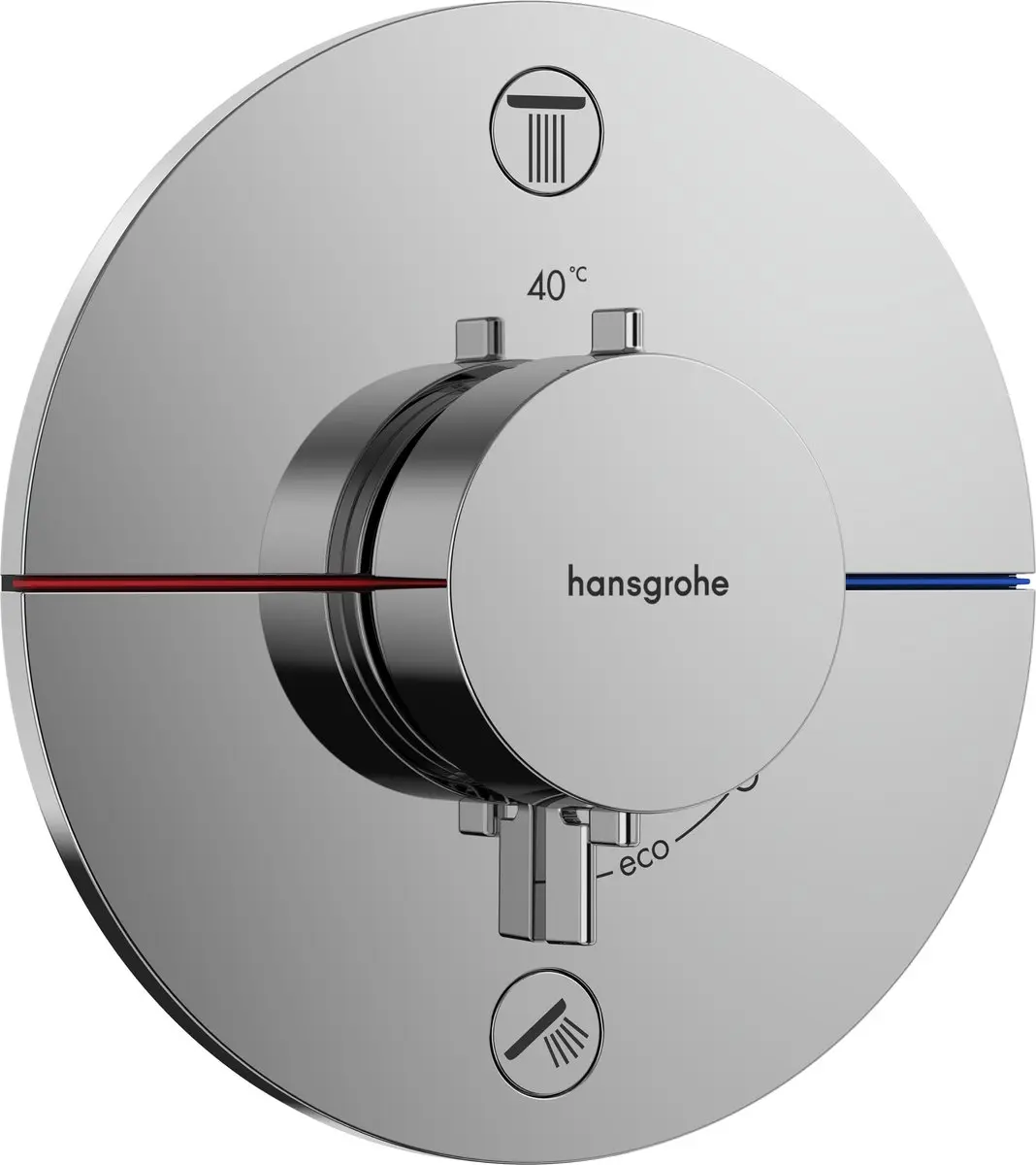 Hansgrohe ShowerSelect Comfort S 15556000 Thermostaat - Chroom