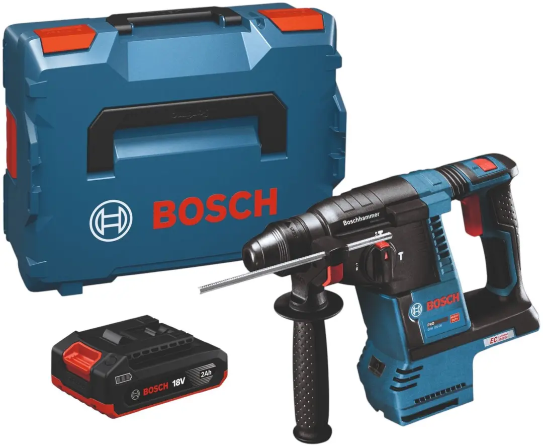 Bosch GBH 18V-26 Professional accu-boorhamer 18 V 2,6 J SDS plus borstelloos + 1