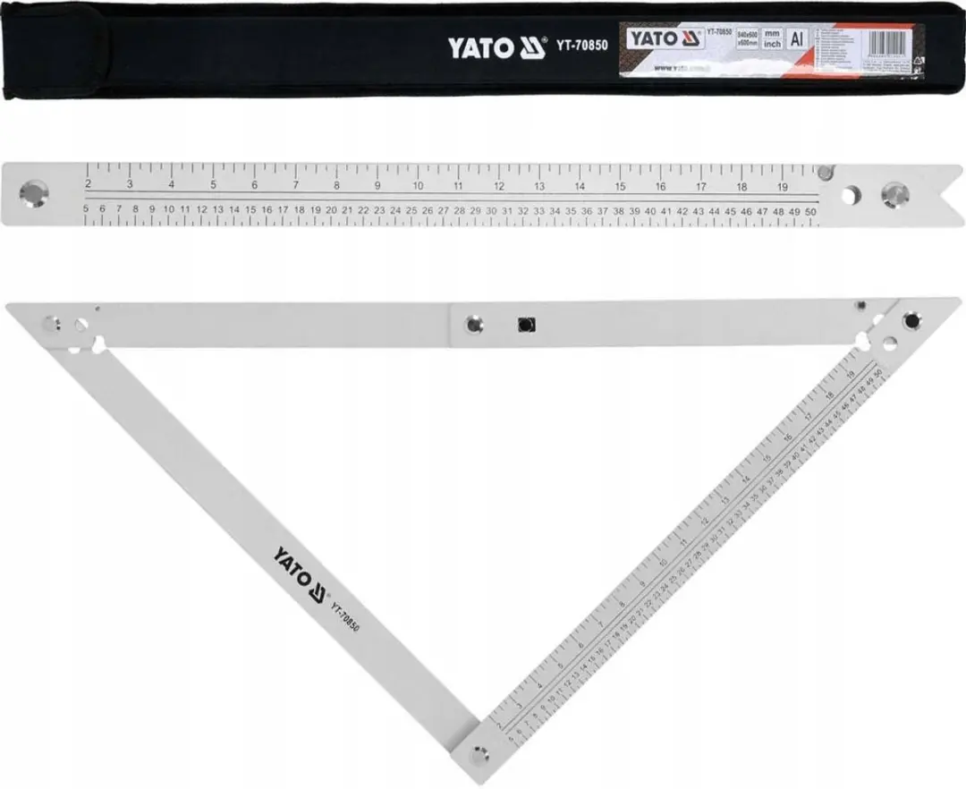 YATO Aluminium Bouwhoek 840x600x600mm