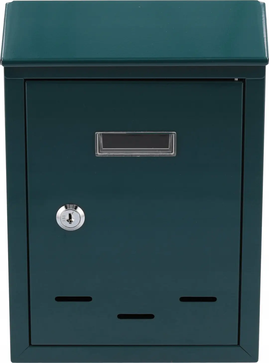 Vorel Serie Groene Brievenbus - Staal - 285x200x60mm - afbeelding 2 van 3