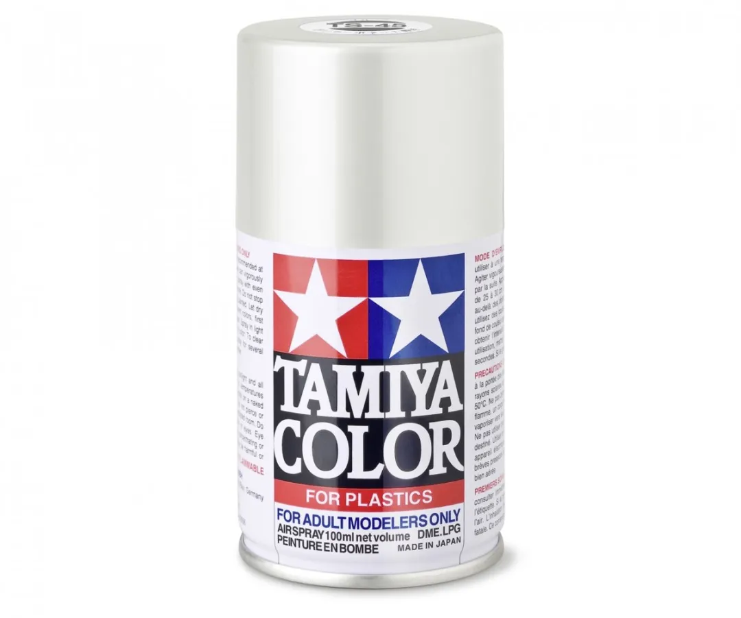 Tamiya TS-45 Pearl White Acryl Spray 100ml
