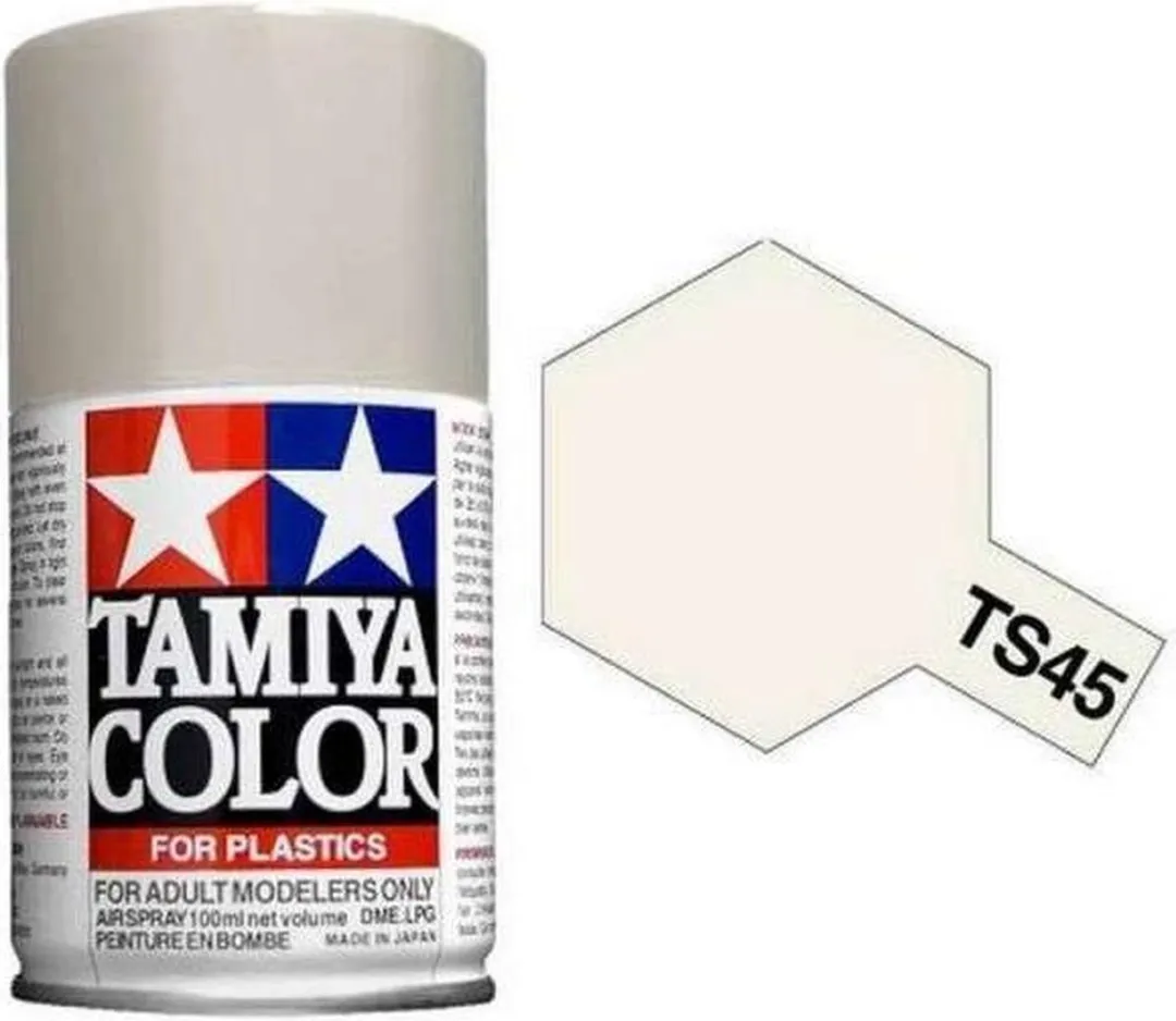 Tamiya TS-45 Pearl White Acryl Spray 100ml