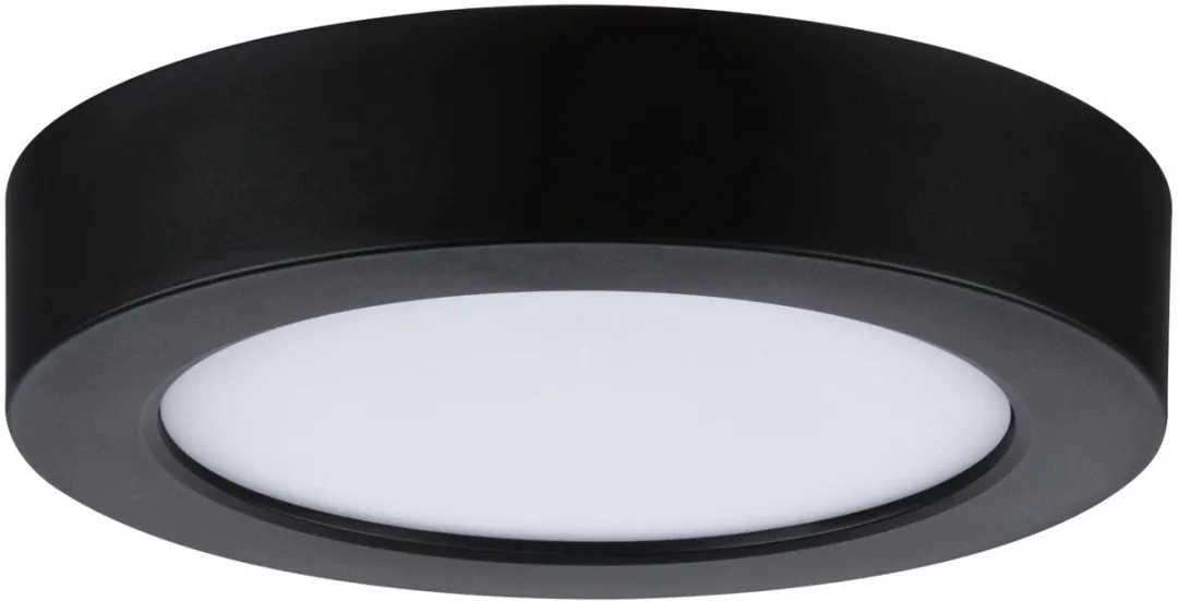 Paulmann LED-paneel Abia 2 White Select Schemergestuurd 9,5W 1100lm - Zwart