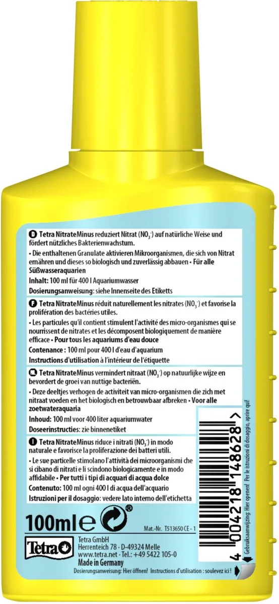 Tetra Aqua Nitrate Minus 100ml