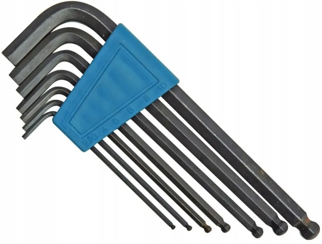 Vorel Inbussleutelset met Kegelbeker - 2,5-10mm - 7-delig - afbeelding 3 van 4