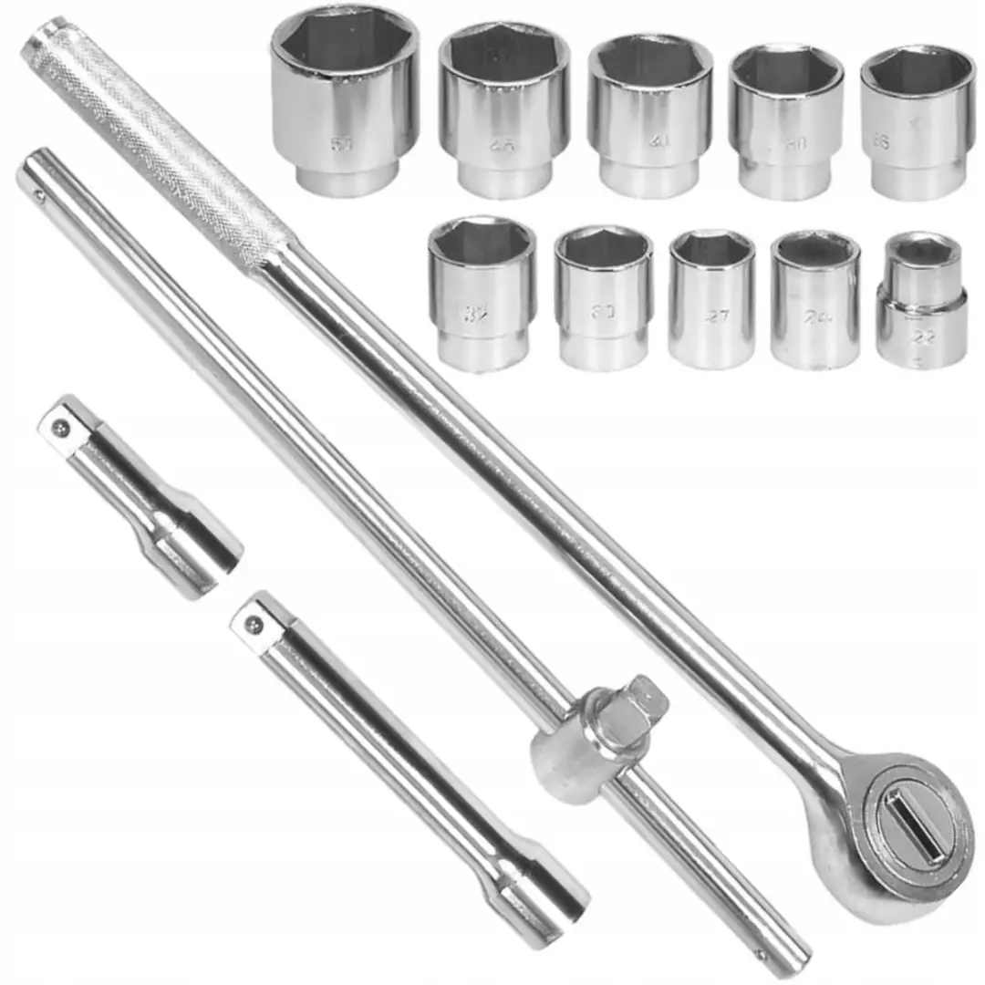 Vorel 58140 Dopsleutelset 3/4" - 22-50mm - 14-delig - afbeelding 2 van 4