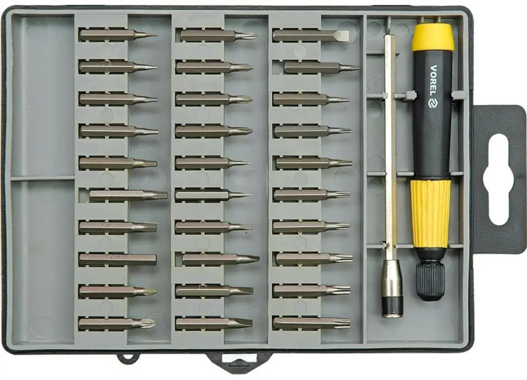 Vorel 64371 Precisieschroevendraaierset