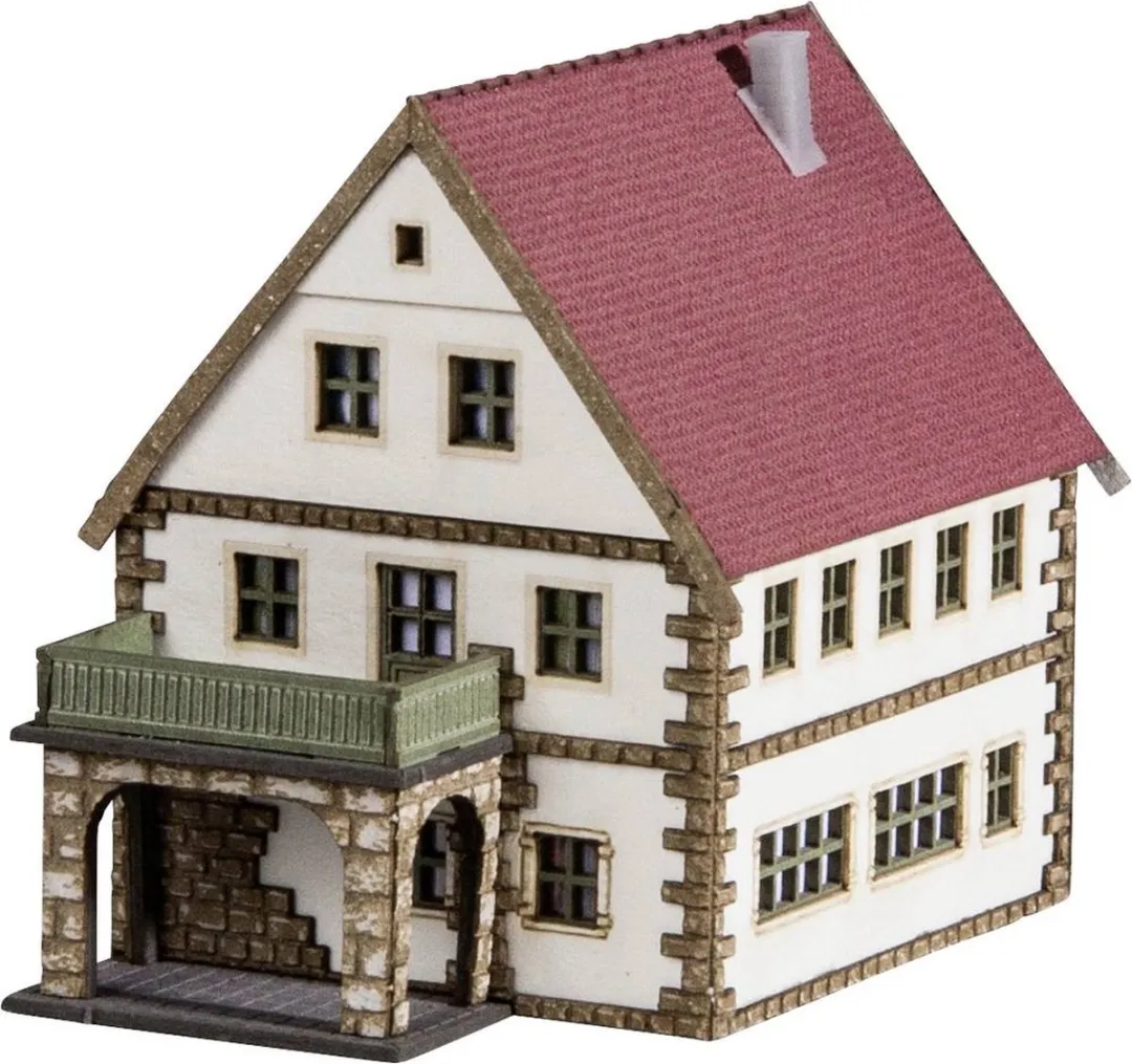 NOCH 44310 Z Dorpset Gebouw - 3-delig