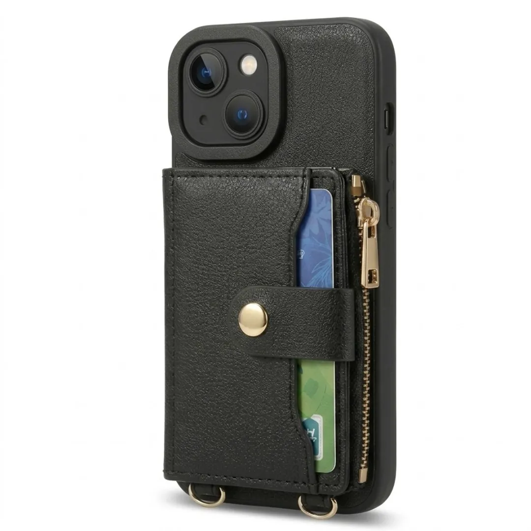 NuveX iPhone 14/13 Hoesje met Portemonnee