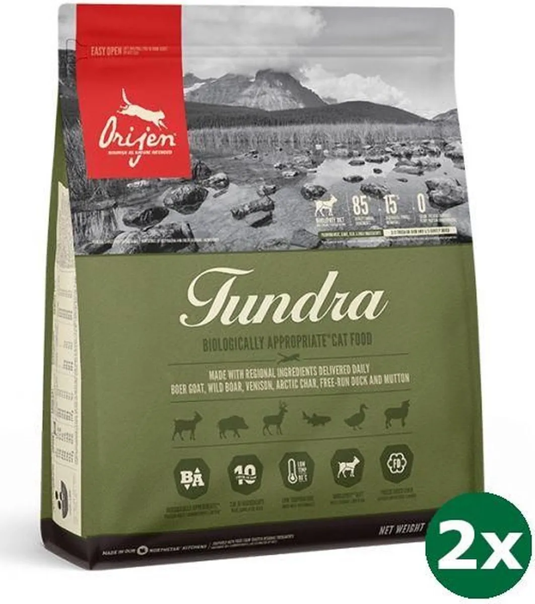 Orijen Whole Prey Tundra Kattenvoer