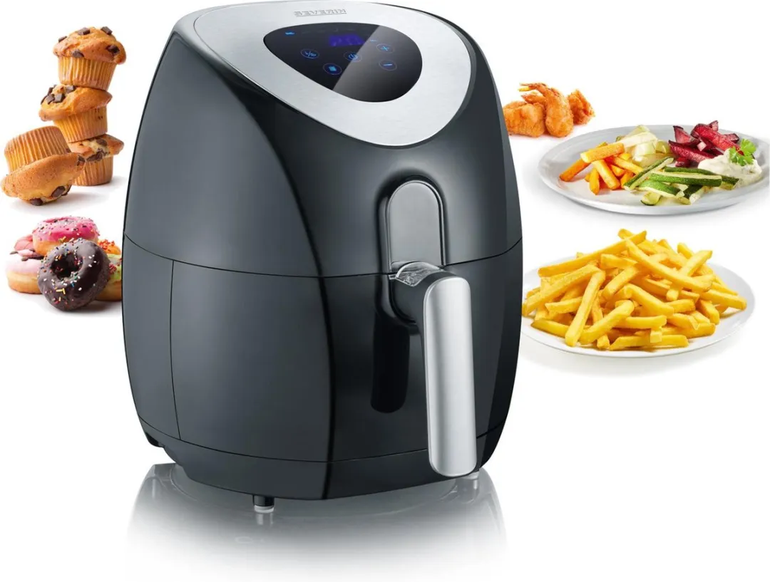 Severin FR 2430 Airfryer 3.2L - Zwart - afbeelding 6 van 6