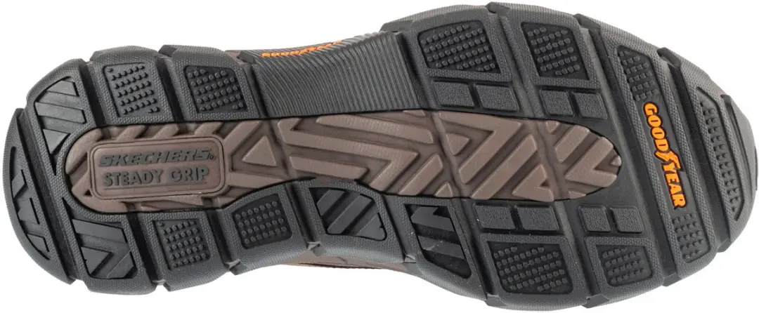 Skechers Slip-Ins Respected Garrett Sneakers - Bruin - Maat 47,5 - afbeelding 4 van 5