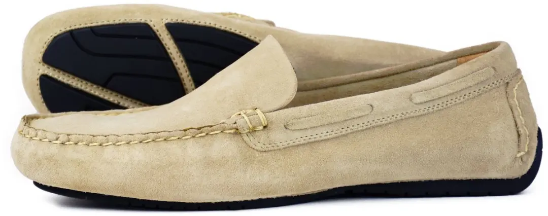 Orca Bay Silverstone heren mocassin taupe suède maat 42