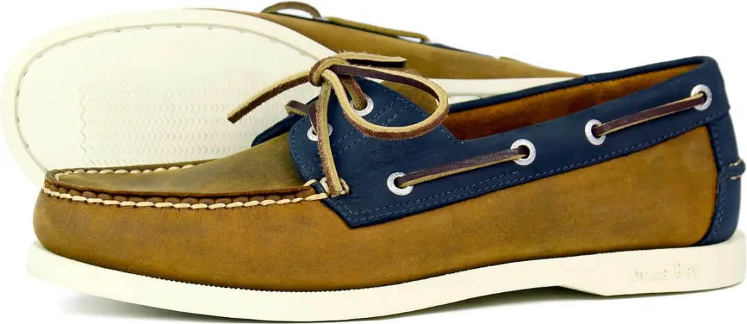 Orca Bay Clovelly dames bootschoen sand/navy maat 39