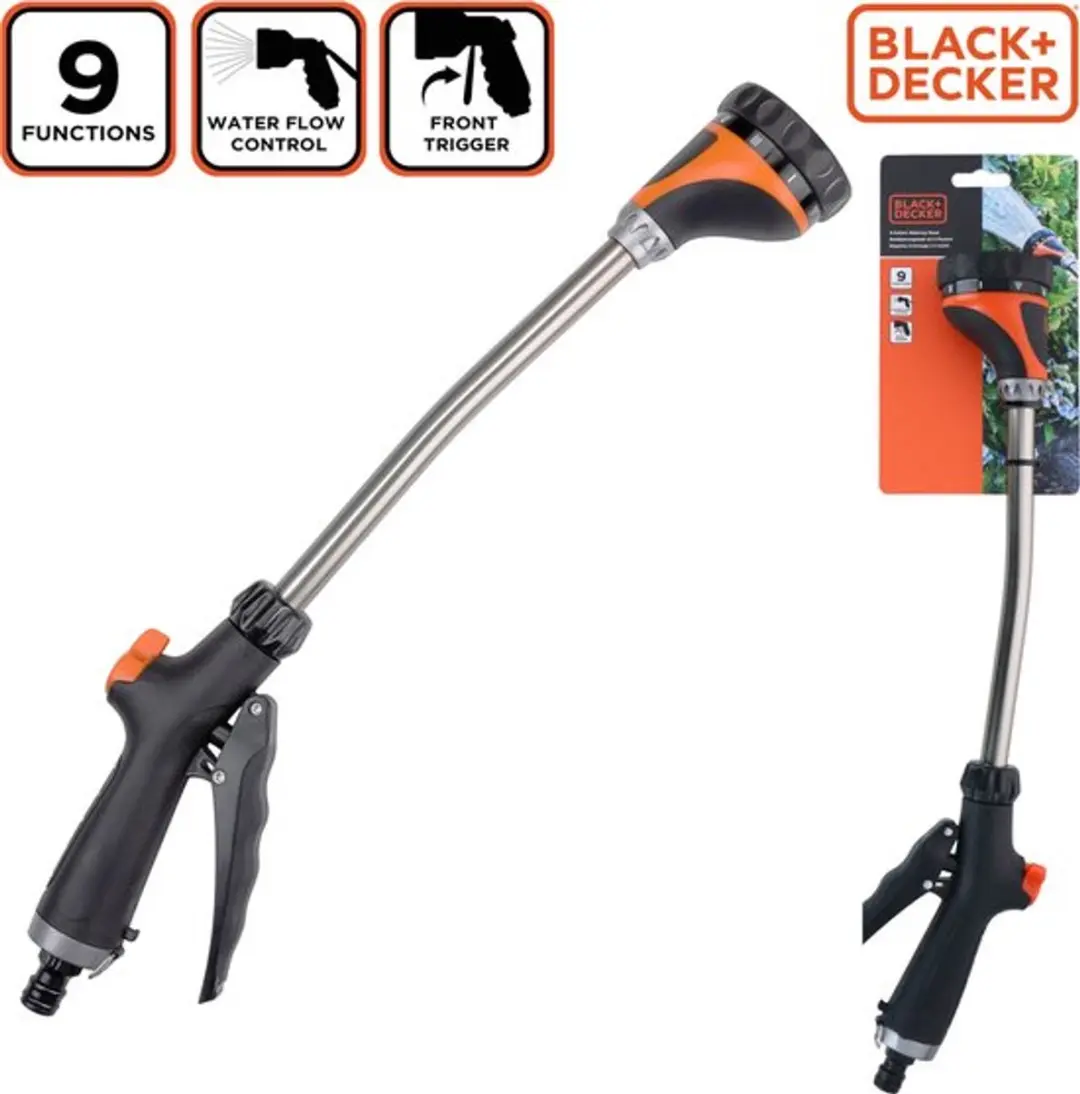 BLACK+DECKER Plantensproeier Lange Steel