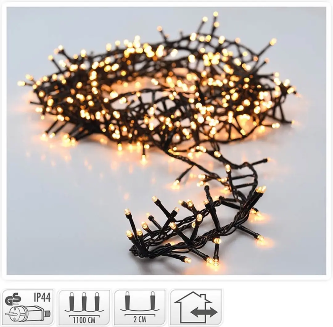 Koopman Kerstverlichting 180 LED - 13,5m - Warm wit - afbeelding 5 van 6