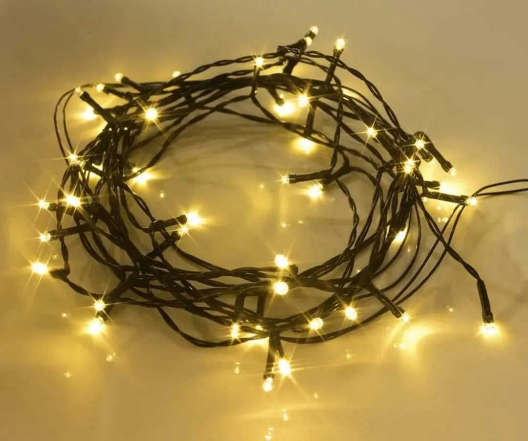 Koopman Batterijverlichting 96 LED 7m - Warm Wit - afbeelding 4 van 6
