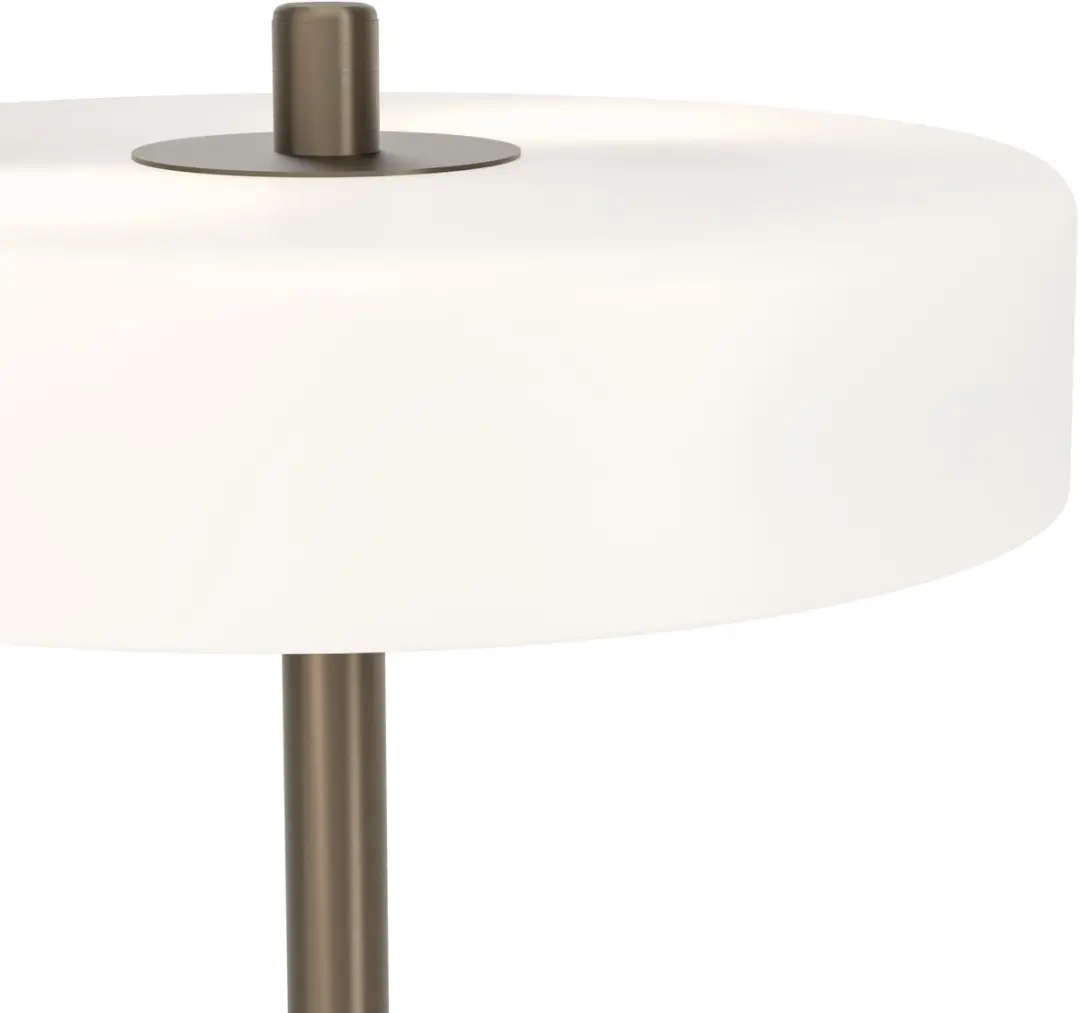 EGLO Salve Tafellamp - E14 - Donker Brons/Wit - afbeelding 2 van 6