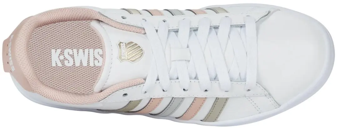 K-Swiss Court Tiebreak II Dames Sneakers - Wit - afbeelding 2 van 6