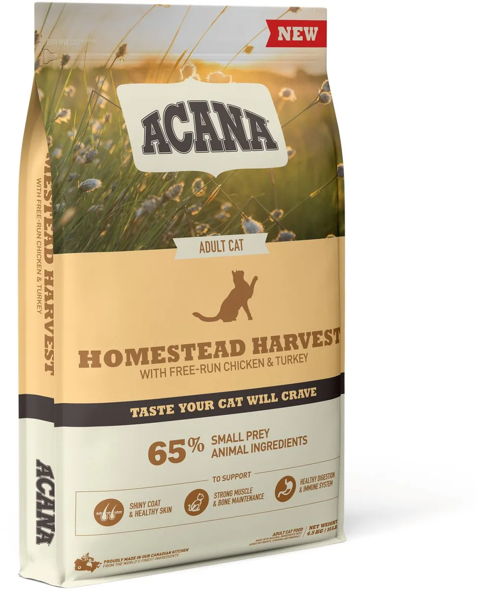 Acana Homestead Harvest Kattenvoer 4,5 kg