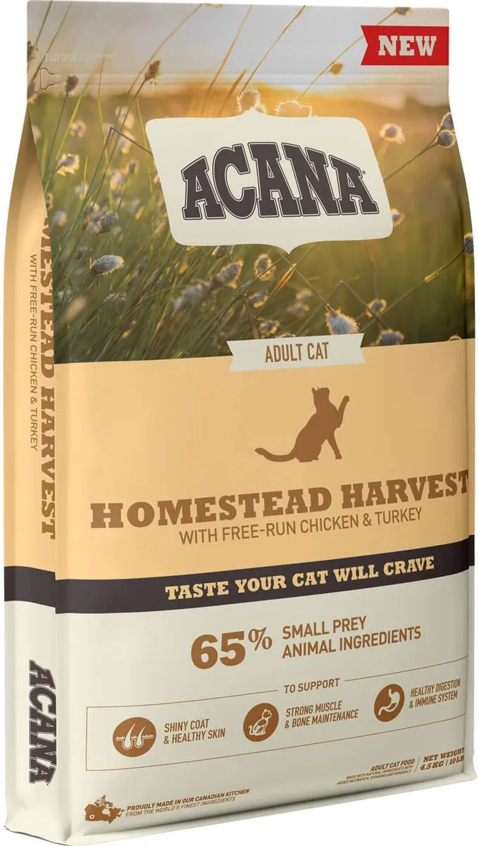 Acana Homestead Harvest Kattenvoer 4,5 kg - afbeelding 6 van 6