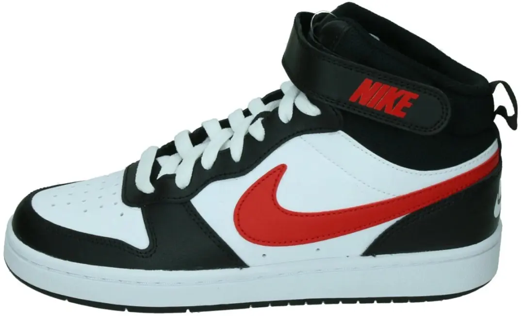Nike Borough Mid 2 Kindersneakers - Wit - afbeelding 5 van 6