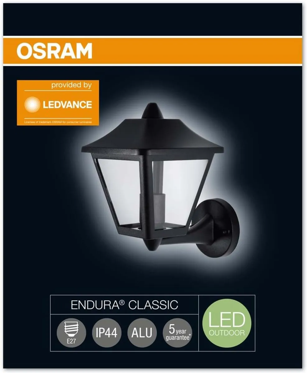 Osram Endura Classic Trad Up LED Wandlamp - E27 - Helder