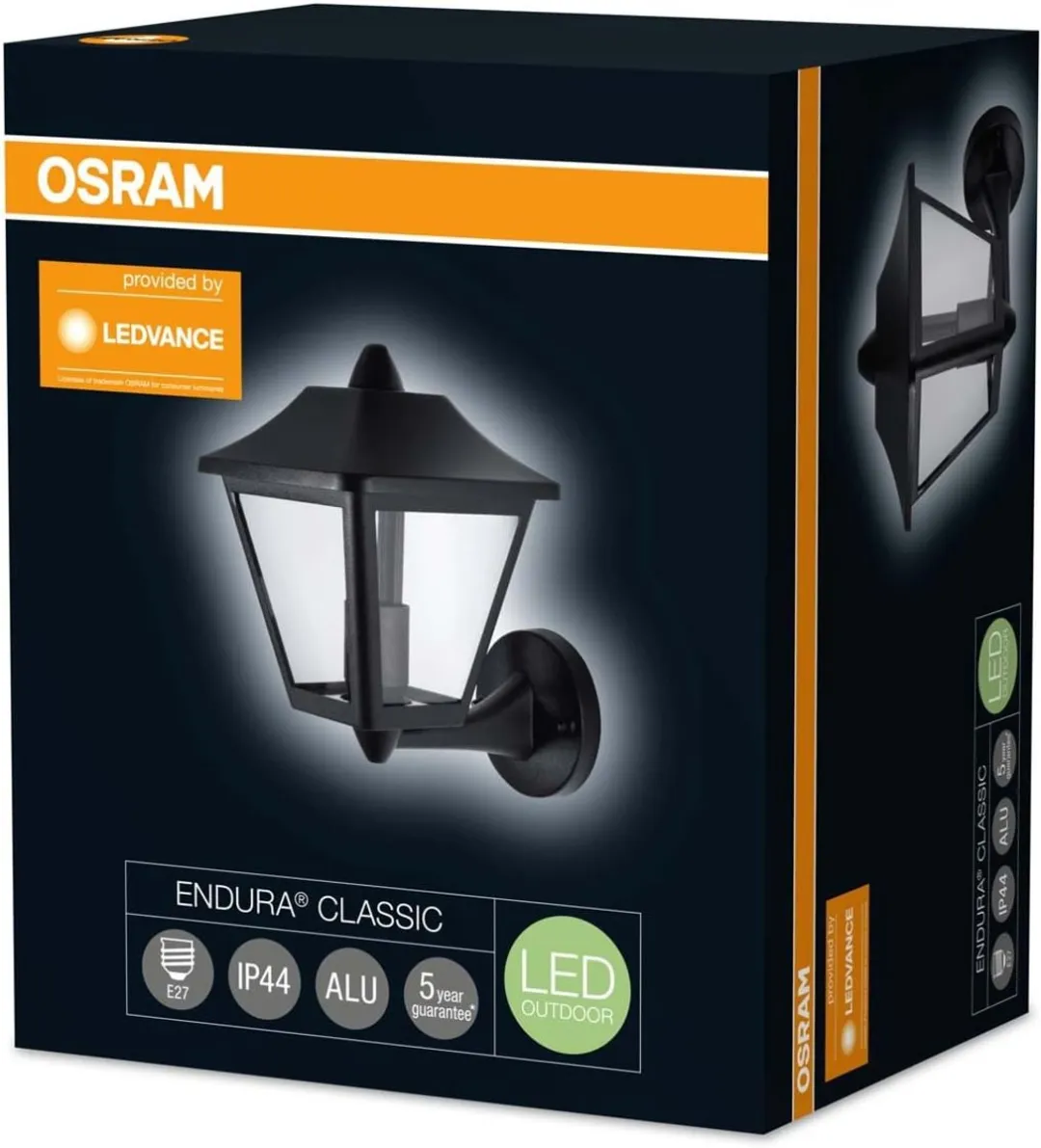 Osram Endura Classic Trad Up LED Wandlamp - E27 - Helder