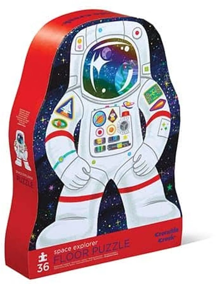 Crocodile Creek Grote Astronaut Vloerpuzzel 36 Stuks - CC40778