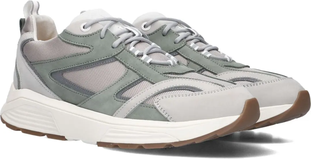 Xsensible Brooklyn Heren Sneakers - Nubuck - Grijs - 44 - afbeelding 4 van 6