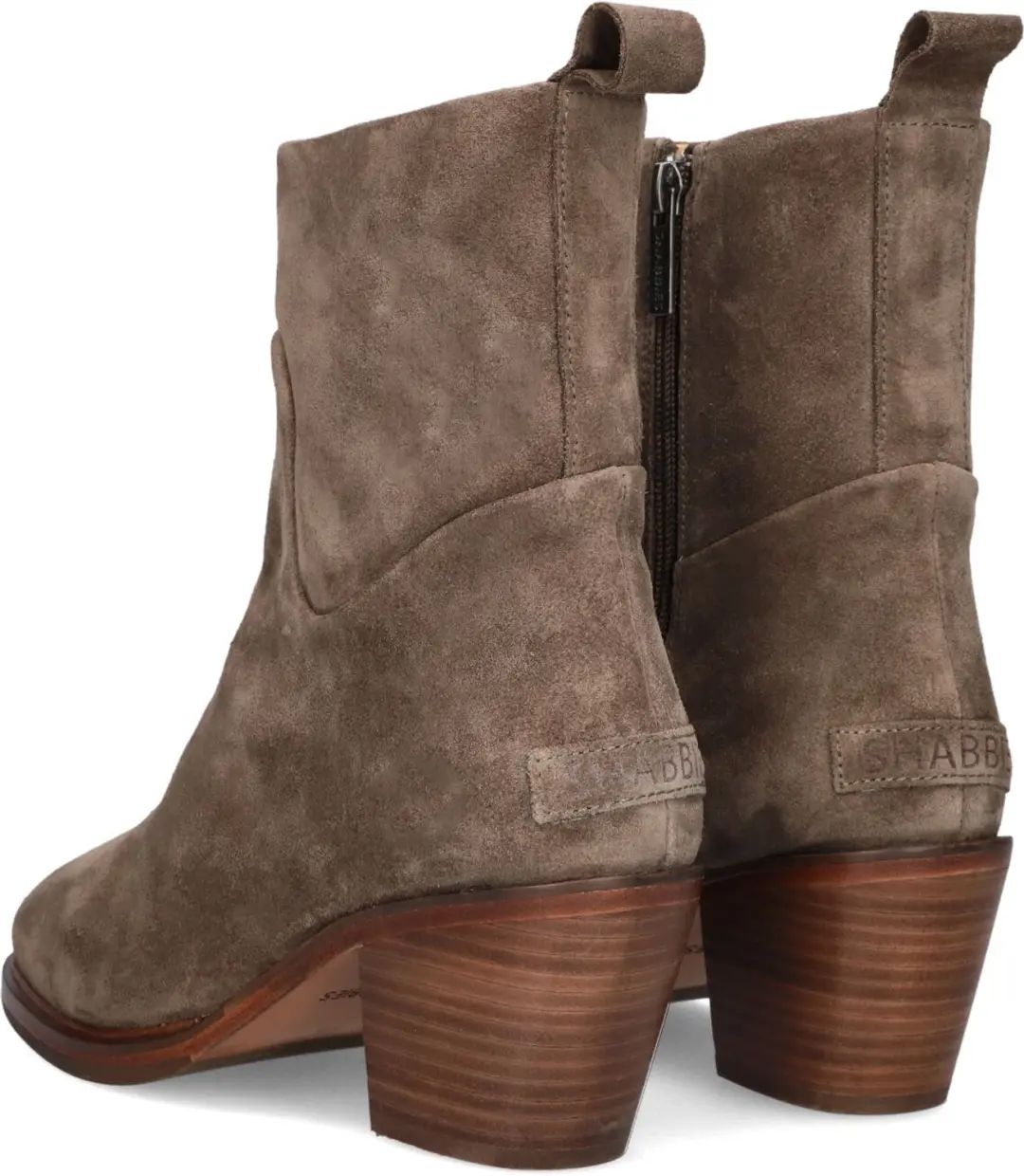 Shabbies Amsterdam Joan Ankie Enkelboots - Taupe - afbeelding 4 van 5