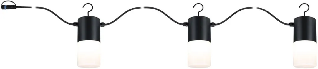 Paulmann Plug & Shine LED-lichtketting Tubs IP44