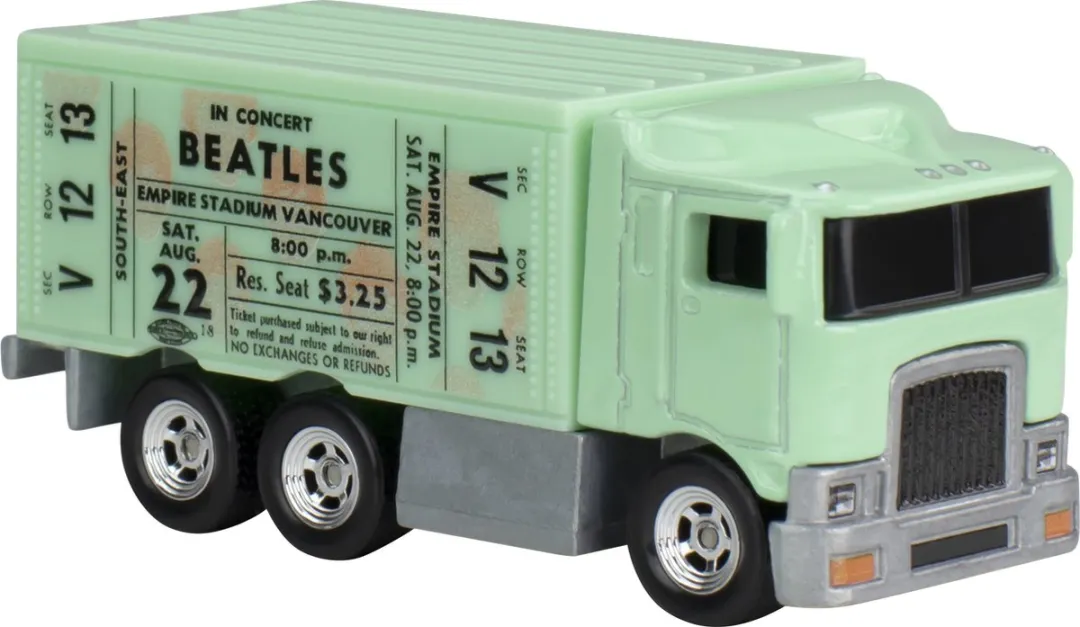 Hot Wheels HVJ45 Hiway Hauler The Beatles - Lichtgroen