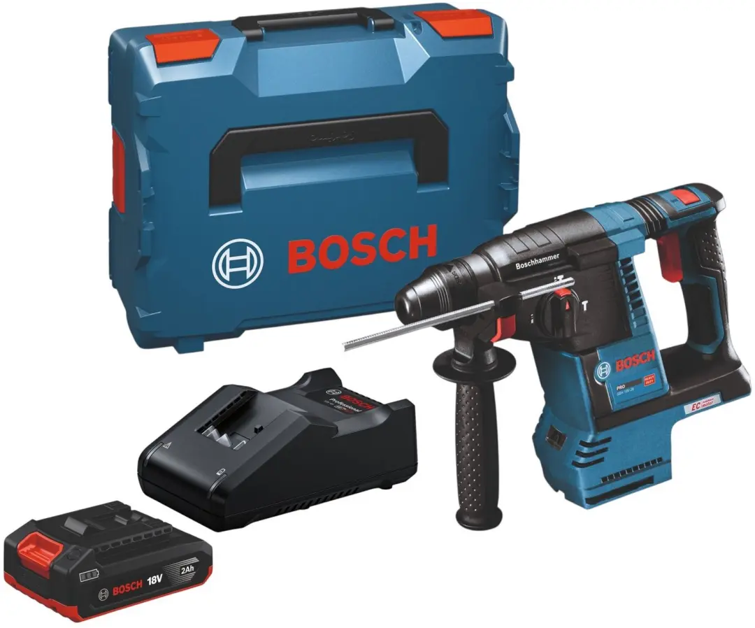 Bosch GBH 18V-26 Professional accu-boorhamer 18 V 2,6 J SDS plus borstelloos + 1