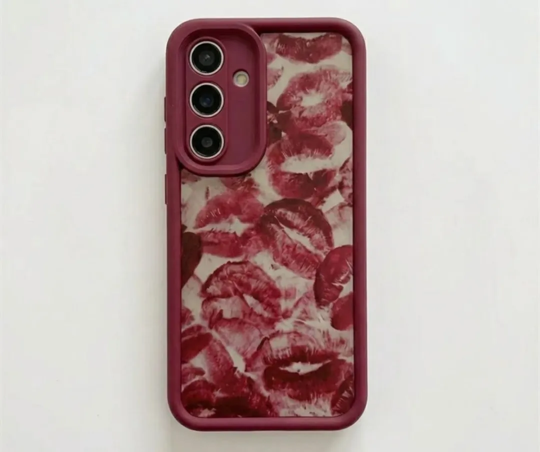 NUVEX Bordeaux Rood Hoesje Samsung Galaxy A34