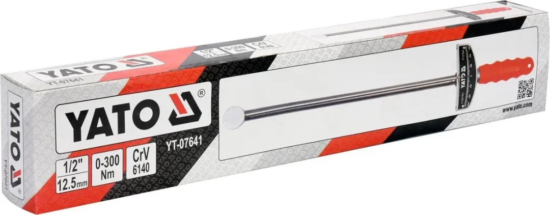 Yato YT-07641 Draaimomentsleutel - 0-300Nm - Zwart - afbeelding 2 van 6