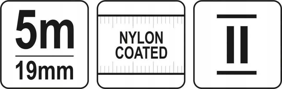 Yato YT-71153 Rolmaat 5m x 19mm - Geel/Rood - afbeelding 3 van 5
