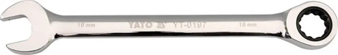 Yato YT-0200 Ratelsleutel - 19 mm - CrV Staal - afbeelding 3 van 3