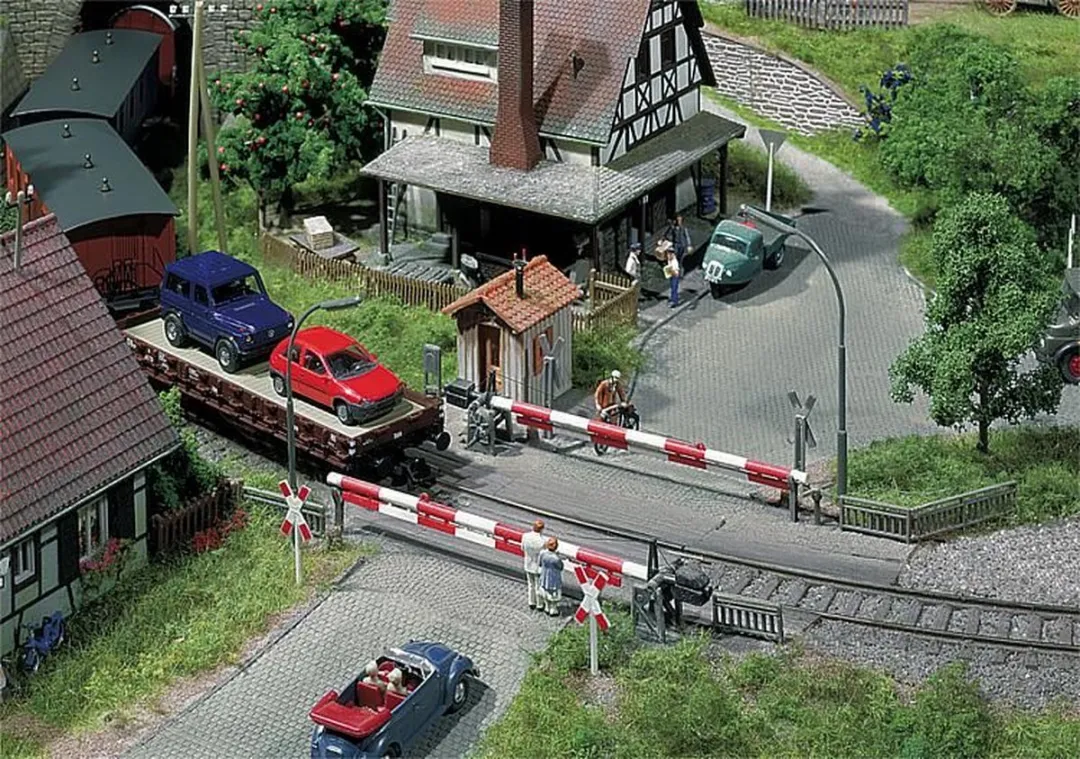 Faller H0 Bewaakte Overweg Modelbouwdecoratie