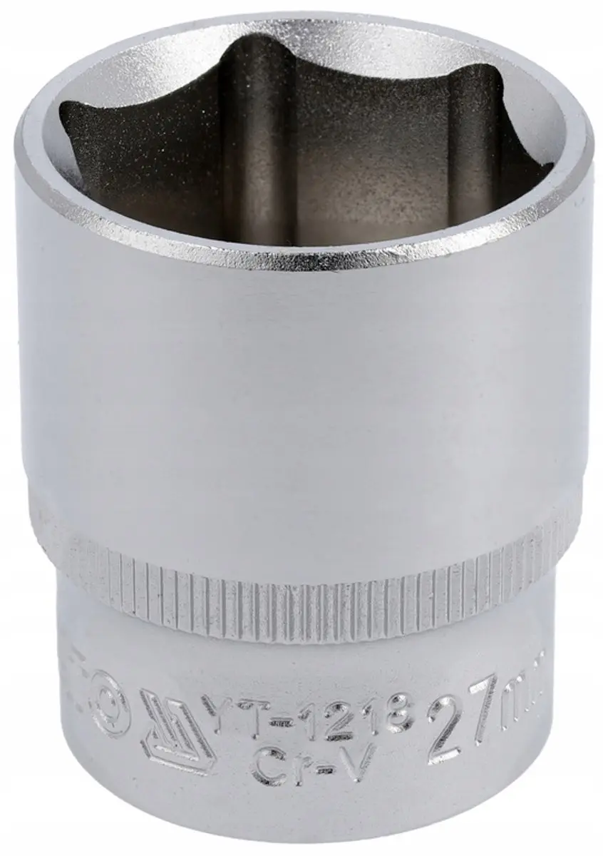 Yato YT-1218 Zeskantdop 1/2" 27mm kort - 2 st - afbeelding 2 van 2