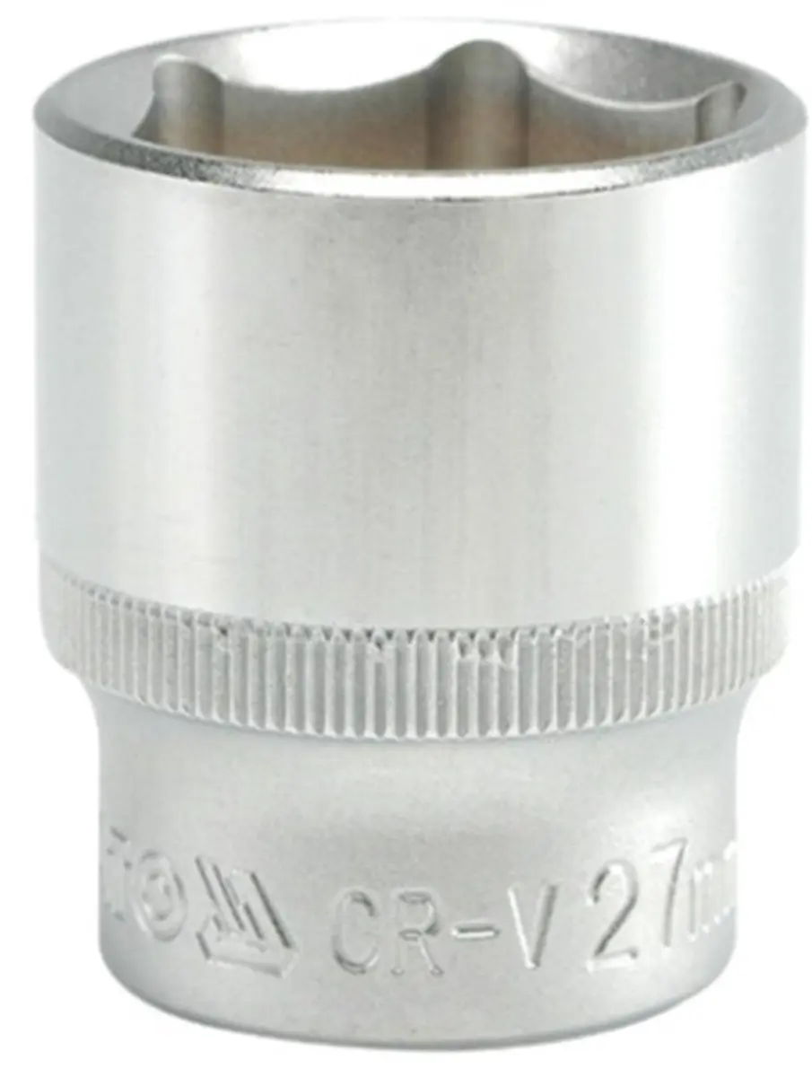 Yato YT-1218 Zeskantdop 1/2" 27mm kort