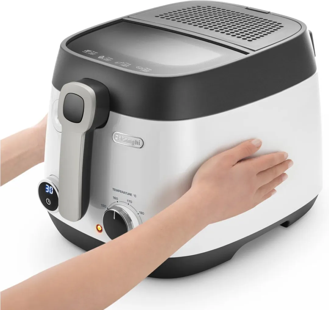 De'Longhi FS 6067 Friteuse 2,4L - 1800W - Antraciet/Wit