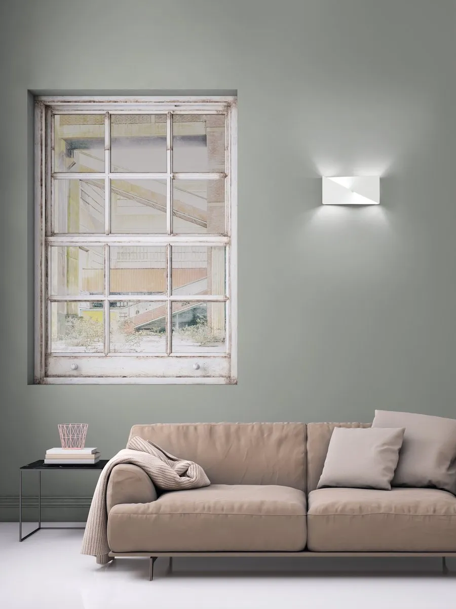Osram SMART+ Matter Wall Swan LED Wandlamp 23W - Wit 300x150mm
