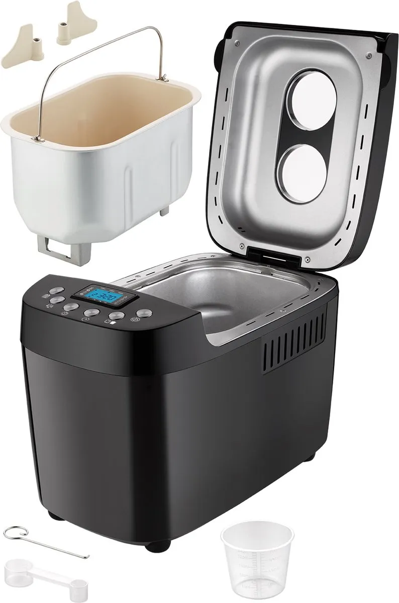 Unold Backmeister 642077 Broodbakmachine 850W - 15 Programma's - Zwart