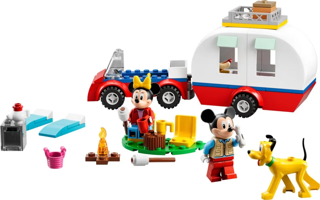 LEGO Mickey and Friends Kampeerreis 10777 - Meerkleurig